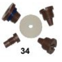 Flow injector for Control Valves 6301 (34) 1,30 l/min