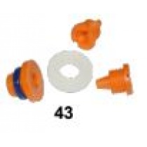 Flow injector for Control Valves 6310 (43) 8.60 l/min