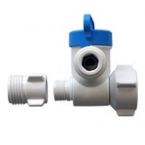 John Guest 1/2 x 3/8-1/4 ANGLE STOP VALVE ( PASVPP5 )