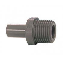 John Guest 3/8 x 3/8 nptf. Stem Adaptor (PI051223S)