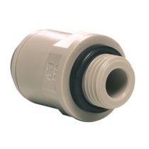 John Guest 1/4 x 1/4 bsp. str. Adaptor (PI010812S)