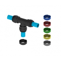 John Guest Collet Covers – Imperial Sizes 1/4 BLUE (PI1908B)