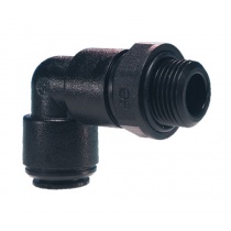 John Guest Swivel Elbow – BSP Thread 10mm - 3/8 BLACK (PM091013E)