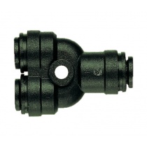 John Guest Two-Way Divider 8mm BLACK (RM2308E)